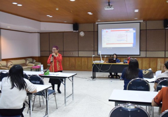 ภาพกิจกรรม คณะวิทยาศาสตร์และเทคโนโลยี เข้าร่วมนำเสนอผลการจัดการความรู้ ประจำปีการศึกษา 2560