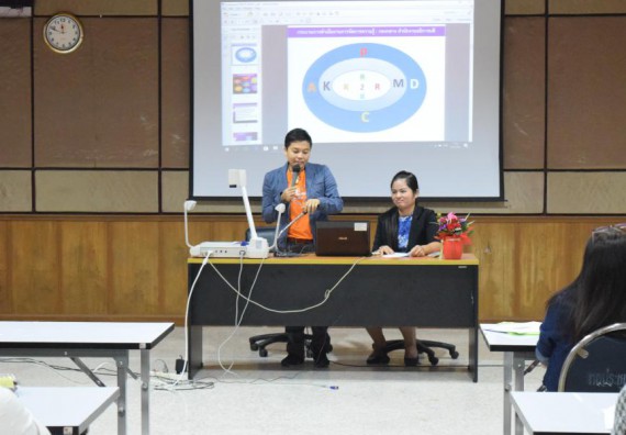 ภาพกิจกรรม คณะวิทยาศาสตร์และเทคโนโลยี เข้าร่วมนำเสนอผลการจัดการความรู้ ประจำปีการศึกษา 2560