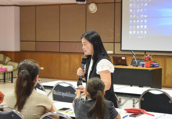 ภาพกิจกรรม คณะวิทยาศาสตร์และเทคโนโลยี เข้าร่วมนำเสนอผลการจัดการความรู้ ประจำปีการศึกษา 2560