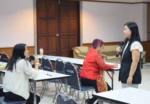 ภาพกิจกรรม คณะวิทยาศาสตร์และเทคโนโลยี เข้าร่วมนำเสนอผลการจัดการความรู้ ประจำปีการศึกษา 2560