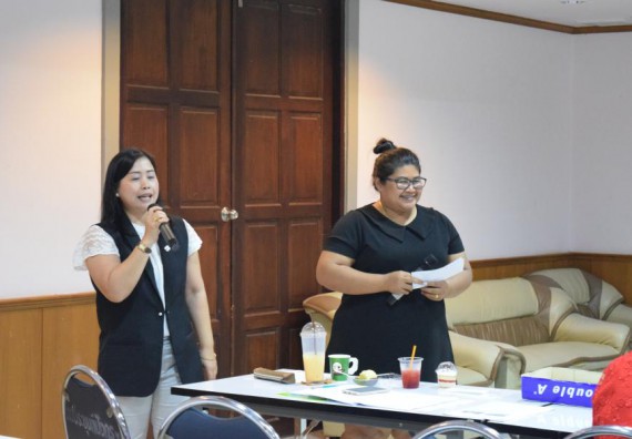 ภาพกิจกรรม คณะวิทยาศาสตร์และเทคโนโลยี เข้าร่วมนำเสนอผลการจัดการความรู้ ประจำปีการศึกษา 2560