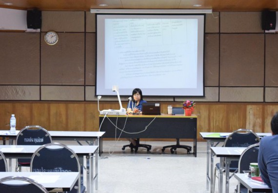 ภาพกิจกรรม คณะวิทยาศาสตร์และเทคโนโลยี เข้าร่วมนำเสนอผลการจัดการความรู้ ประจำปีการศึกษา 2560