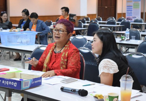 ภาพกิจกรรม คณะวิทยาศาสตร์และเทคโนโลยี เข้าร่วมนำเสนอผลการจัดการความรู้ ประจำปีการศึกษา 2560