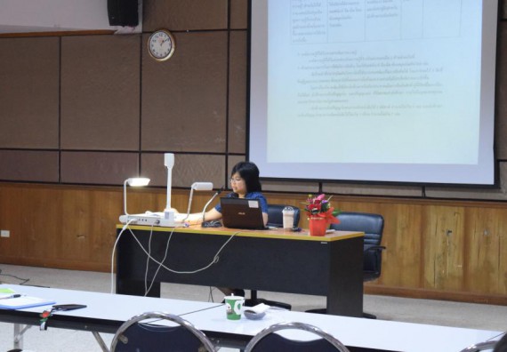 ภาพกิจกรรม คณะวิทยาศาสตร์และเทคโนโลยี เข้าร่วมนำเสนอผลการจัดการความรู้ ประจำปีการศึกษา 2560