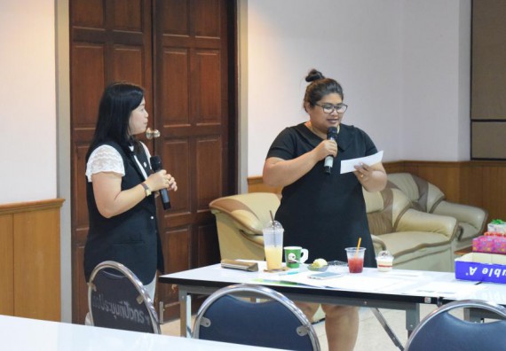 ภาพกิจกรรม คณะวิทยาศาสตร์และเทคโนโลยี เข้าร่วมนำเสนอผลการจัดการความรู้ ประจำปีการศึกษา 2560