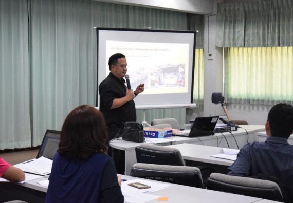 ภาพกิจกรรม คณะวิทยาศาสตร์และเทคโนโลยี เข้าร่วมกิจกรรมการเขียนโครงร่างวิจัยทางวัฒนธรรม