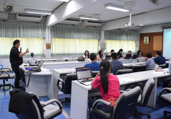 ภาพกิจกรรม คณะวิทยาศาสตร์และเทคโนโลยี เข้าร่วมกิจกรรมการเขียนโครงร่างวิจัยทางวัฒนธรรม