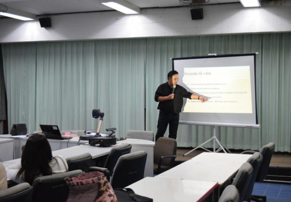 ภาพกิจกรรม คณะวิทยาศาสตร์และเทคโนโลยี เข้าร่วมกิจกรรมการเขียนโครงร่างวิจัยทางวัฒนธรรม