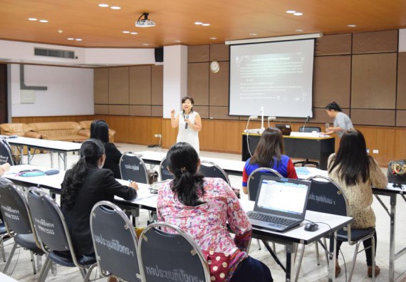 ภาพกิจกรรม คณะวิทยาศาสตร์และเทคโนโลยี เข้าร่วมอบรมเพื่อพัฒนาศักยภาพนักวิจัย เรื่อง จริยธรรมการวิจัยในมนุษย์