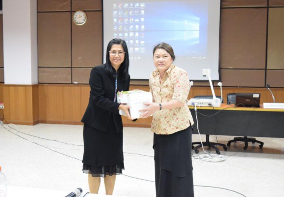 ภาพกิจกรรม คณะวิทยาศาสตร์และเทคโนโลยี เข้าร่วมอบรมเพื่อพัฒนาศักยภาพนักวิจัย เรื่อง จริยธรรมการวิจัยในมนุษย์