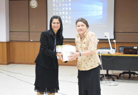 ภาพกิจกรรม คณะวิทยาศาสตร์และเทคโนโลยี เข้าร่วมอบรมเพื่อพัฒนาศักยภาพนักวิจัย เรื่อง จริยธรรมการวิจัยในมนุษย์