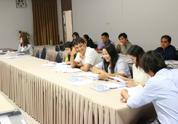 ภาพกิจกรรม คณะวิทยาศาสตร์และเทคโนโลยี จัดการประชุมอาจารย์และบุคลากรคณะวิทยาศาสตร์และเทคโนโลยี ครั้งที่ 1/2561