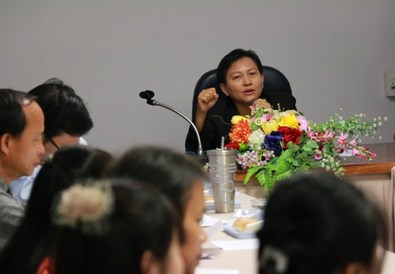 ภาพกิจกรรม คณะวิทยาศาสตร์และเทคโนโลยี จัดการประชุมอาจารย์และบุคลากรคณะวิทยาศาสตร์และเทคโนโลยี ครั้งที่ 1/2561