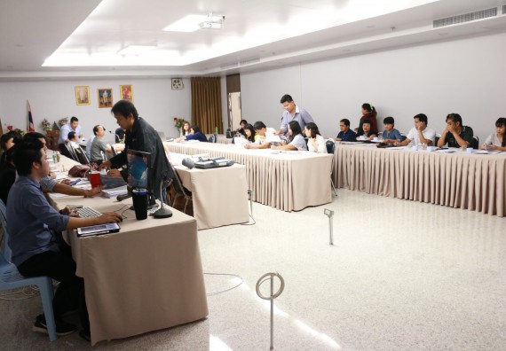 ภาพกิจกรรม คณะวิทยาศาสตร์และเทคโนโลยี จัดการประชุมอาจารย์และบุคลากรคณะวิทยาศาสตร์และเทคโนโลยี ครั้งที่ 1/2561