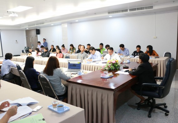 ภาพกิจกรรม คณะวิทยาศาสตร์และเทคโนโลยี จัดการประชุมอาจารย์และบุคลากรคณะวิทยาศาสตร์และเทคโนโลยี ครั้งที่ 1/2561