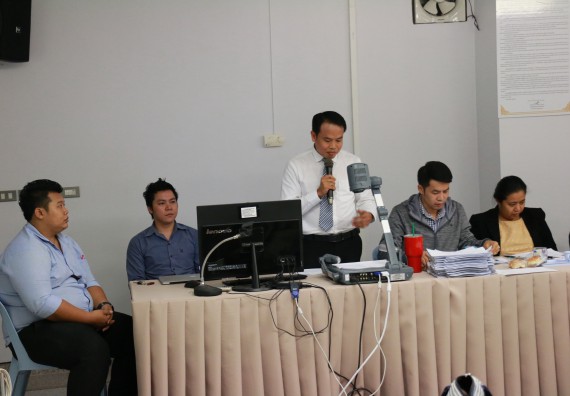 ภาพกิจกรรม คณะวิทยาศาสตร์และเทคโนโลยี จัดการประชุมอาจารย์และบุคลากรคณะวิทยาศาสตร์และเทคโนโลยี ครั้งที่ 1/2561