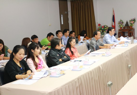 ภาพกิจกรรม คณะวิทยาศาสตร์และเทคโนโลยี จัดการประชุมอาจารย์และบุคลากรคณะวิทยาศาสตร์และเทคโนโลยี ครั้งที่ 1/2561