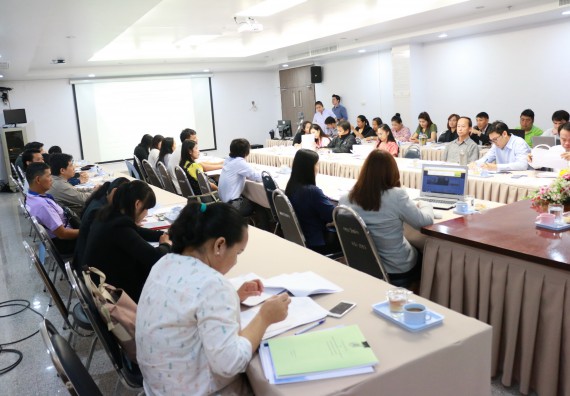 ภาพกิจกรรม คณะวิทยาศาสตร์และเทคโนโลยี จัดการประชุมอาจารย์และบุคลากรคณะวิทยาศาสตร์และเทคโนโลยี ครั้งที่ 1/2561