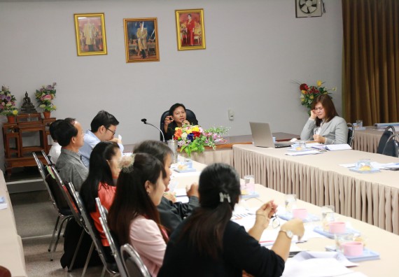 ภาพกิจกรรม คณะวิทยาศาสตร์และเทคโนโลยี จัดการประชุมอาจารย์และบุคลากรคณะวิทยาศาสตร์และเทคโนโลยี ครั้งที่ 1/2561