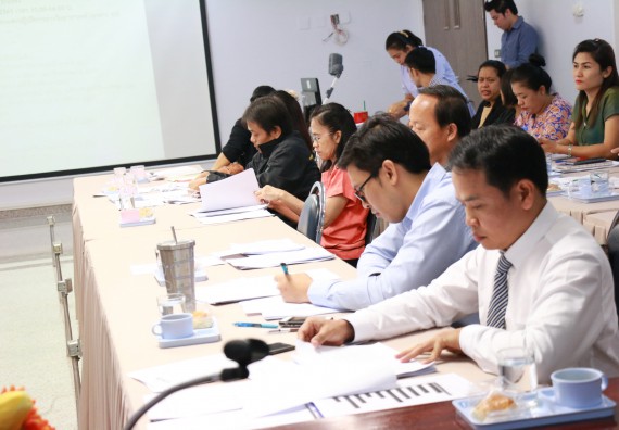 ภาพกิจกรรม คณะวิทยาศาสตร์และเทคโนโลยี จัดการประชุมอาจารย์และบุคลากรคณะวิทยาศาสตร์และเทคโนโลยี ครั้งที่ 1/2561