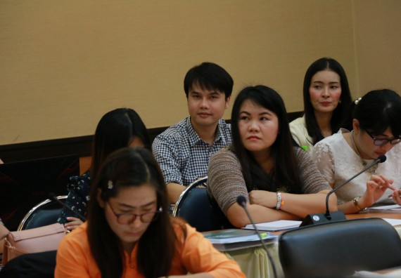 ภาพกิจกรรม คณะวิทยาศาสตร์และเทคโนโลยี เข้าร่วมกิจกรรมแลกเปลี่ยนเรียนรู้และทบทวนระบบและกลไกการประกันคุณภาพหลักสูตร ปีการศึกษา 2561