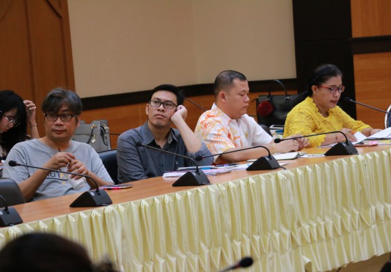 ภาพกิจกรรม คณะวิทยาศาสตร์และเทคโนโลยี เข้าร่วมกิจกรรมแลกเปลี่ยนเรียนรู้และทบทวนระบบและกลไกการประกันคุณภาพหลักสูตร ปีการศึกษา 2561