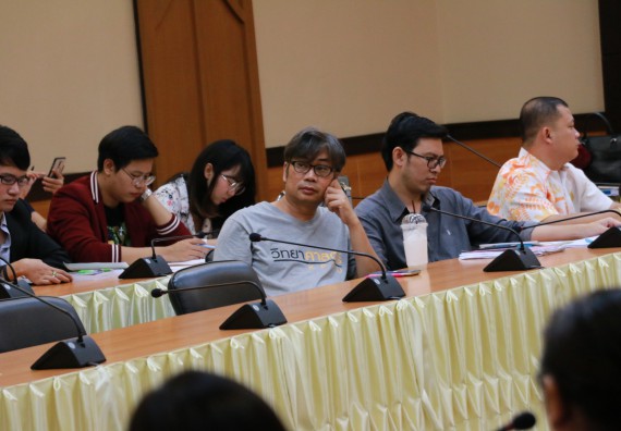 ภาพกิจกรรม คณะวิทยาศาสตร์และเทคโนโลยี เข้าร่วมกิจกรรมแลกเปลี่ยนเรียนรู้และทบทวนระบบและกลไกการประกันคุณภาพหลักสูตร ปีการศึกษา 2561