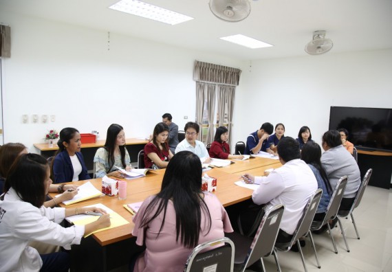 ภาพกิจกรรม คณะวิทยาศาสตร์และเทคโนโลยี เข้าร่วมโครงการฝึกอบรมผู้ประเมินคุณภาพภายในระดับหลักสูตร (สำหรับผู้ไม่มีประสบการณ์)