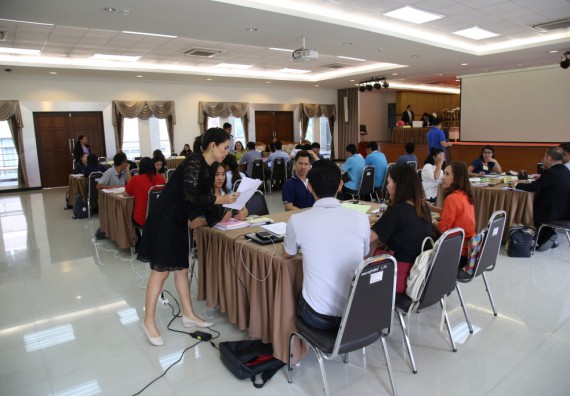 ภาพกิจกรรม คณะวิทยาศาสตร์และเทคโนโลยี เข้าร่วมโครงการฝึกอบรมผู้ประเมินคุณภาพภายในระดับหลักสูตร (สำหรับผู้ไม่มีประสบการณ์)