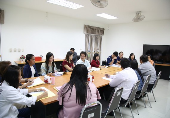 ภาพกิจกรรม คณะวิทยาศาสตร์และเทคโนโลยี เข้าร่วมโครงการฝึกอบรมผู้ประเมินคุณภาพภายในระดับหลักสูตร (สำหรับผู้ไม่มีประสบการณ์)