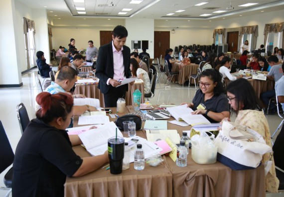 ภาพกิจกรรม คณะวิทยาศาสตร์และเทคโนโลยี เข้าร่วมโครงการฝึกอบรมผู้ประเมินคุณภาพภายในระดับหลักสูตร (สำหรับผู้ไม่มีประสบการณ์)