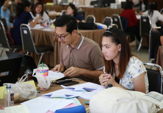 ภาพกิจกรรม คณะวิทยาศาสตร์และเทคโนโลยี เข้าร่วมโครงการฝึกอบรมผู้ประเมินคุณภาพภายในระดับหลักสูตร (สำหรับผู้ไม่มีประสบการณ์)