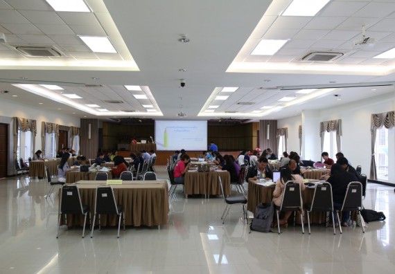 ภาพกิจกรรม คณะวิทยาศาสตร์และเทคโนโลยี เข้าร่วมโครงการฝึกอบรมผู้ประเมินคุณภาพภายในระดับหลักสูตร (สำหรับผู้ไม่มีประสบการณ์)