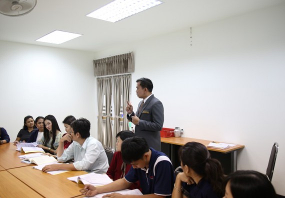 ภาพกิจกรรม คณะวิทยาศาสตร์และเทคโนโลยี เข้าร่วมโครงการฝึกอบรมผู้ประเมินคุณภาพภายในระดับหลักสูตร (สำหรับผู้ไม่มีประสบการณ์)