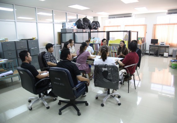 ภาพกิจกรรม คณะวิทยาศาสตร์และเทคโนโลยี เข้าร่วมโครงการฝึกอบรมผู้ประเมินคุณภาพภายในระดับหลักสูตร (สำหรับผู้ไม่มีประสบการณ์)