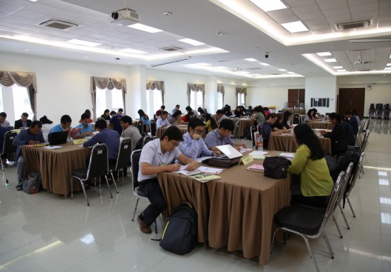 ภาพกิจกรรม คณะวิทยาศาสตร์และเทคโนโลยี เข้าร่วมโครงการฝึกอบรมผู้ประเมินคุณภาพภายในระดับหลักสูตร (สำหรับผู้ไม่มีประสบการณ์)