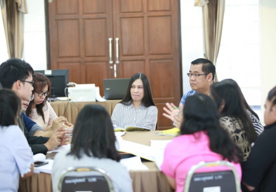 ภาพกิจกรรม คณะวิทยาศาสตร์และเทคโนโลยี เข้าร่วมโครงการฝึกอบรมผู้ประเมินคุณภาพภายในระดับหลักสูตร (สำหรับผู้ไม่มีประสบการณ์)