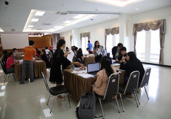 ภาพกิจกรรม คณะวิทยาศาสตร์และเทคโนโลยี เข้าร่วมโครงการฝึกอบรมผู้ประเมินคุณภาพภายในระดับหลักสูตร (สำหรับผู้ไม่มีประสบการณ์)