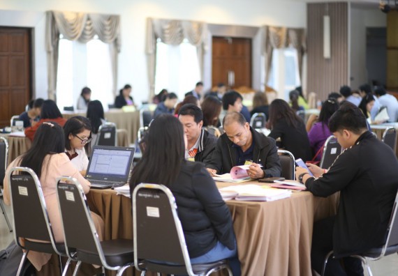 ภาพกิจกรรม คณะวิทยาศาสตร์และเทคโนโลยี เข้าร่วมโครงการฝึกอบรมผู้ประเมินคุณภาพภายในระดับหลักสูตร (สำหรับผู้ไม่มีประสบการณ์)