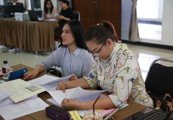 ภาพกิจกรรม คณะวิทยาศาสตร์และเทคโนโลยี เข้าร่วมโครงการฝึกอบรมผู้ประเมินคุณภาพภายในระดับหลักสูตร (สำหรับผู้ไม่มีประสบการณ์)