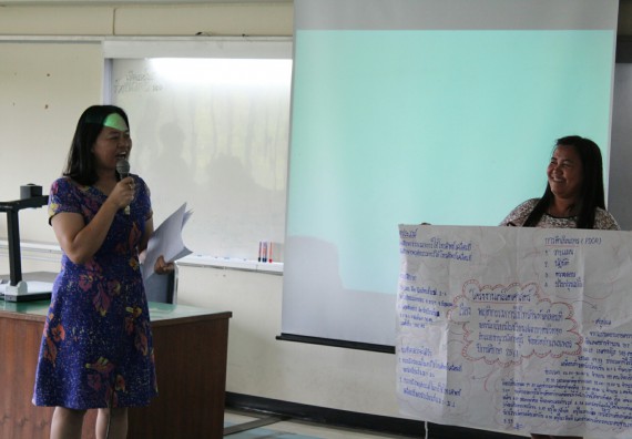 ภาพกิจกรรม โปรแกรมวิชาคณิตศาสตร์ จัดการอบรมเชิงปฏิบัติการ เรื่อง การจัดทำโครงงานและการใช้โปรแกรมสำเร็จรูปทางคณิตศาสตร์