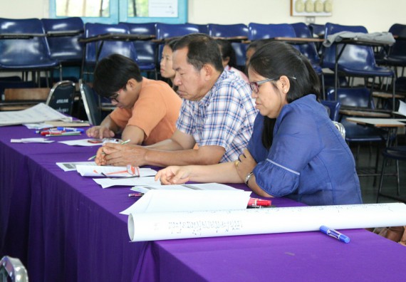 ภาพกิจกรรม โปรแกรมวิชาคณิตศาสตร์ จัดการอบรมเชิงปฏิบัติการ เรื่อง การจัดทำโครงงานและการใช้โปรแกรมสำเร็จรูปทางคณิตศาสตร์