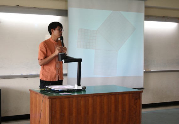 ภาพกิจกรรม โปรแกรมวิชาคณิตศาสตร์ จัดการอบรมเชิงปฏิบัติการ เรื่อง การจัดทำโครงงานและการใช้โปรแกรมสำเร็จรูปทางคณิตศาสตร์