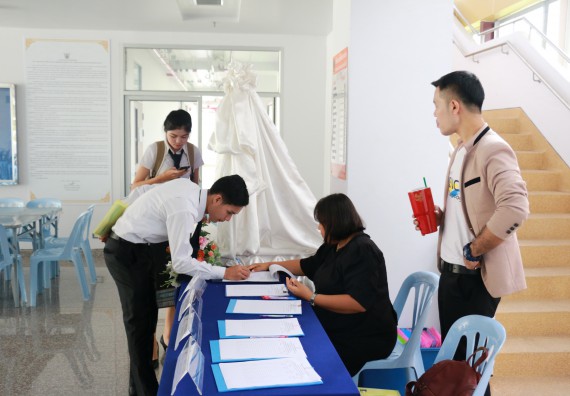 ภาพกิจกรรม คณะวิทยาศาสตร์และเทคโนโลยี จัดงานสัมมนาด้านวิทยาศาสตร์ 2561 ในหัวข้อ “วิทยาศาสตร์และนวัตกรรมในยุคไทยแลนด์ 4.0” (Science and Innovation in Thailand 4.0)