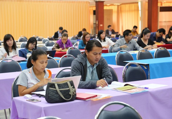 ภาพกิจกรรม คณะวิทยาศาสตร์และเทคโนโลยี เข้าร่วมการอบรม AUN QA implementation and Gap Analysis