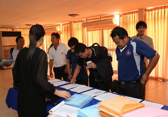 ภาพกิจกรรม คณะวิทยาศาสตร์และเทคโนโลยี เข้าร่วมการอบรม AUN QA implementation and Gap Analysis