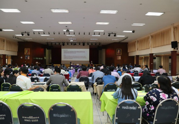 ภาพกิจกรรม คณะวิทยาศาสตร์และเทคโนโลยี เข้าร่วมการอบรม AUN QA implementation and Gap Analysis