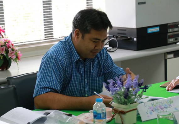 ภาพกิจกรรม หลักสูตรวิทยาศาสตร์และเทคโนโลยีการอาหาร จัดการตรวจประเมินคุณภาพภายในระดับหลักสูตรวิทยาศาสตร์และเทคโนโลยีการอาหาร