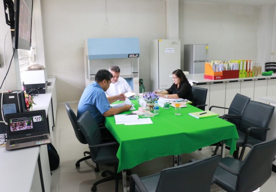 ภาพกิจกรรม หลักสูตรวิทยาศาสตร์และเทคโนโลยีการอาหาร จัดการตรวจประเมินคุณภาพภายในระดับหลักสูตรวิทยาศาสตร์และเทคโนโลยีการอาหาร