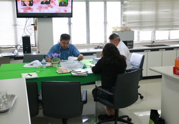 ภาพกิจกรรม หลักสูตรวิทยาศาสตร์และเทคโนโลยีการอาหาร จัดการตรวจประเมินคุณภาพภายในระดับหลักสูตรวิทยาศาสตร์และเทคโนโลยีการอาหาร